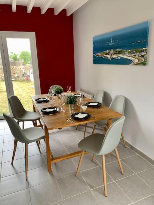 Maison Bord De Mer Dans La Petite Irlande Auderville Luaran gambar
